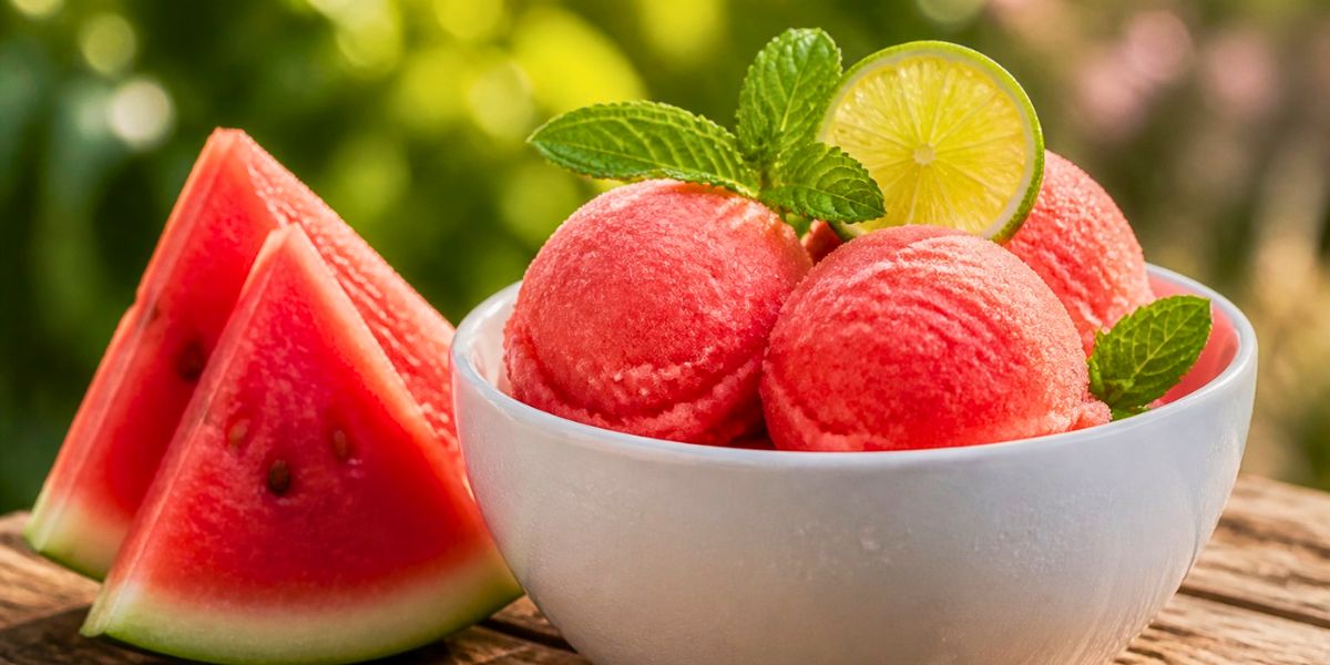 Watermelon Sorbet Recipe